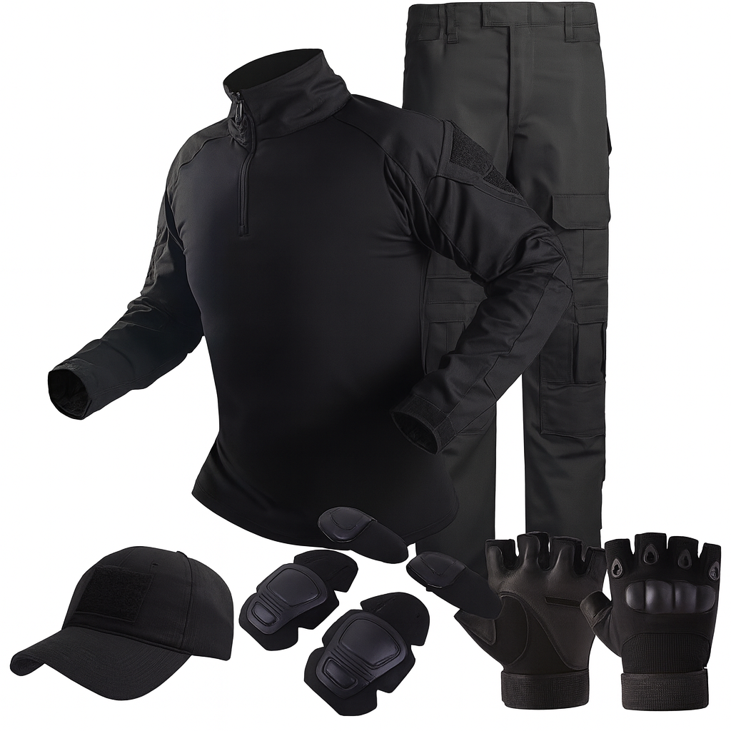 Ensemble Tactique Militaire Camouflé Outdoor
