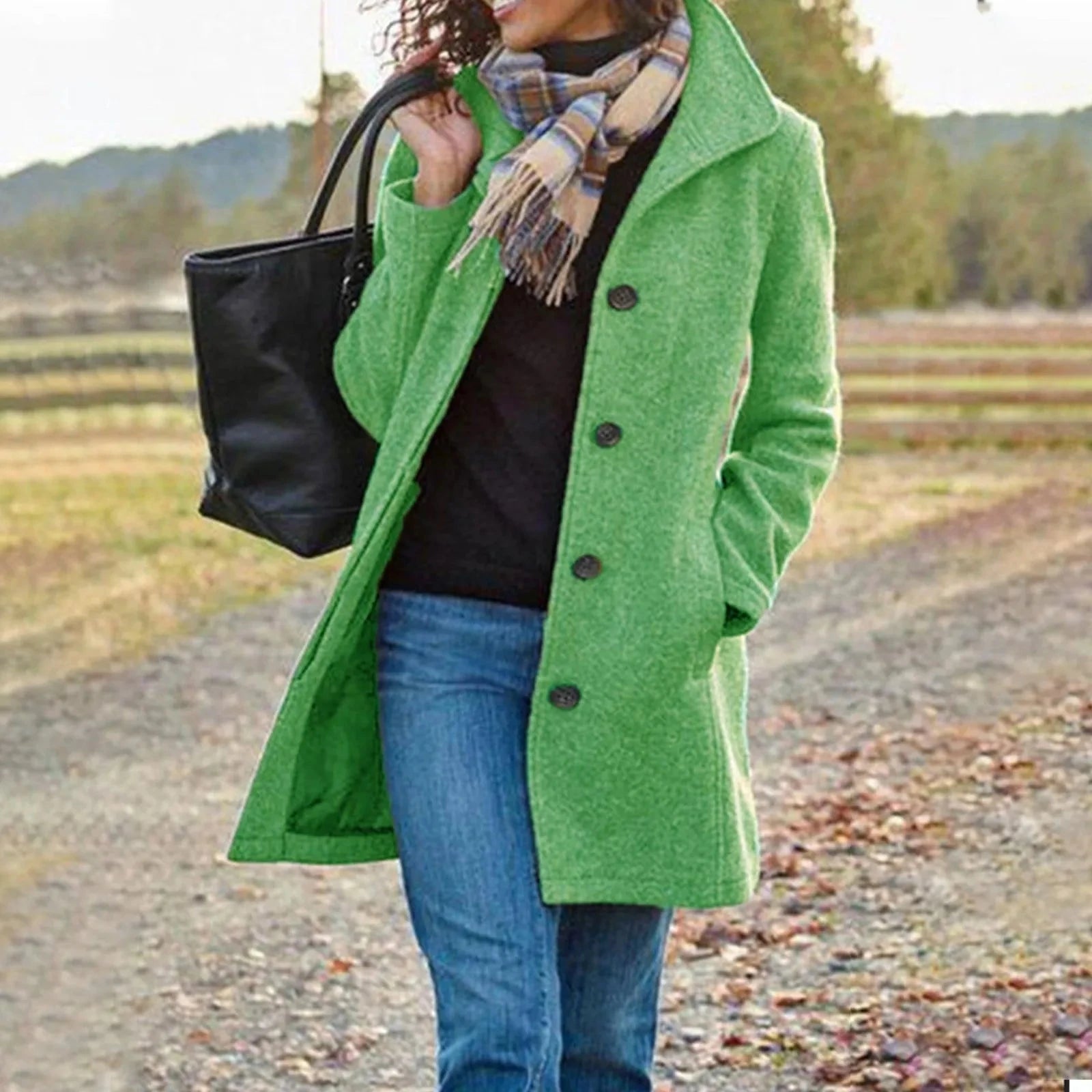 Élise™ – manteau mi-long en laine douce