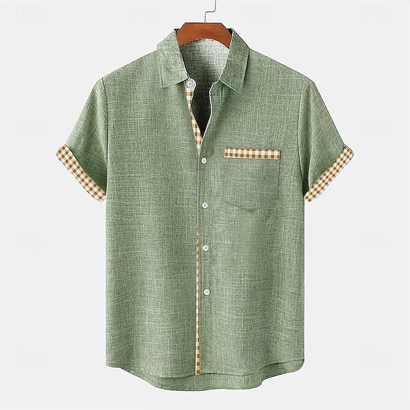 Édouard™ – Chemise Homme en Lin Aéré