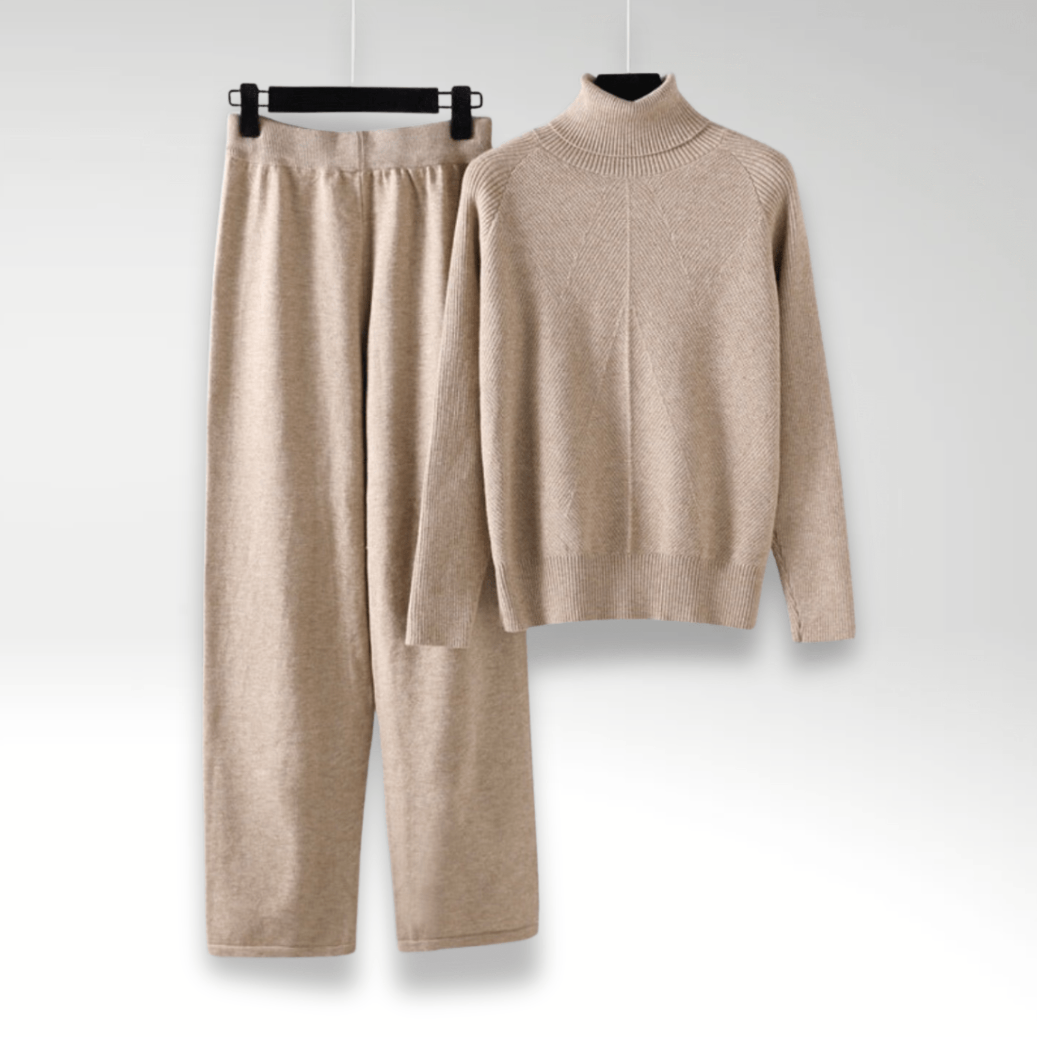 Lenoir™ | Ensemble deux pièces Lounge en tricot torsadé