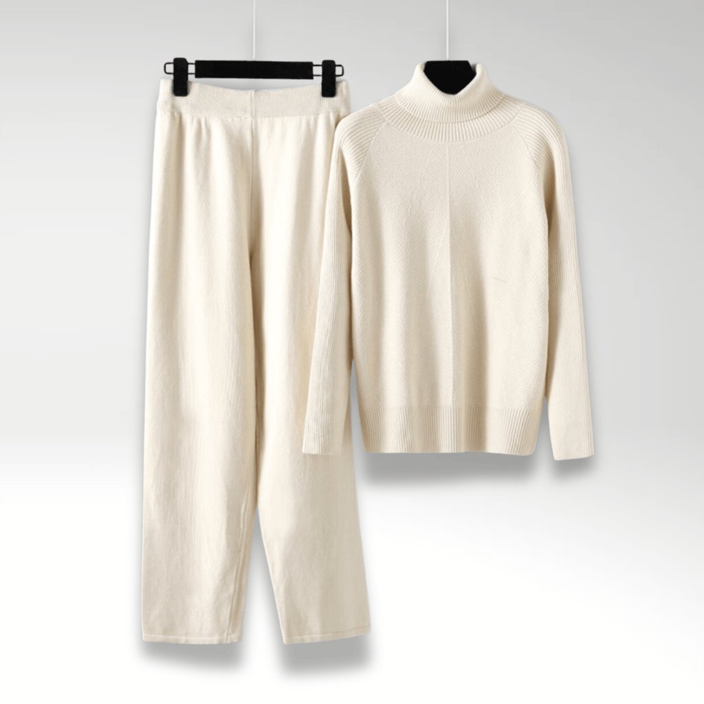 Lenoir™ | Ensemble deux pièces Lounge en tricot torsadé