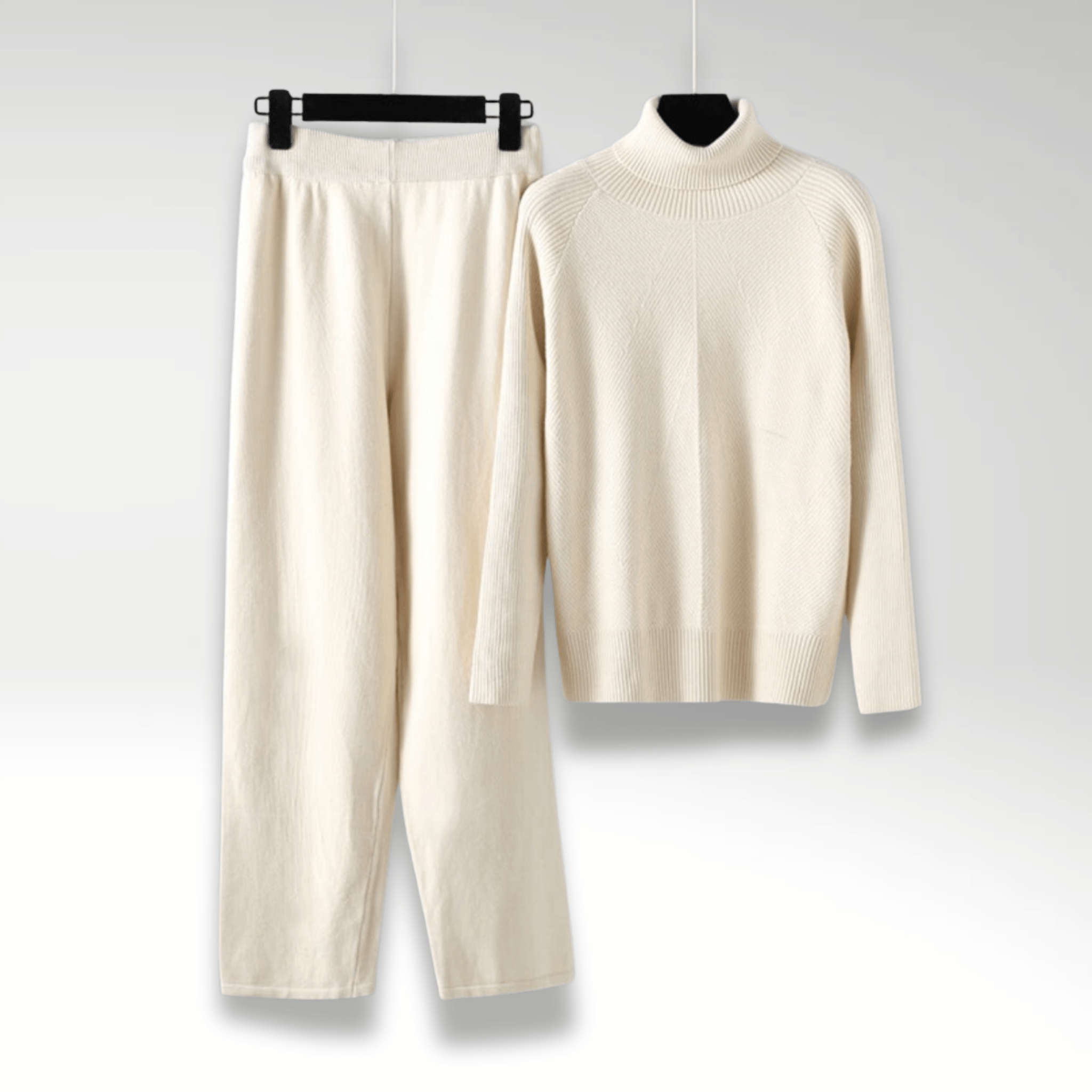 Lenoir™ | Ensemble deux pièces Lounge en tricot torsadé