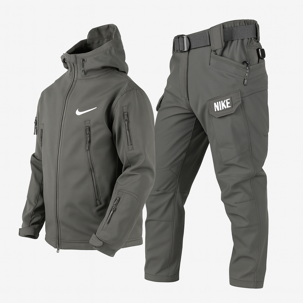 Ensemble veste et pantalon avec ceinture
