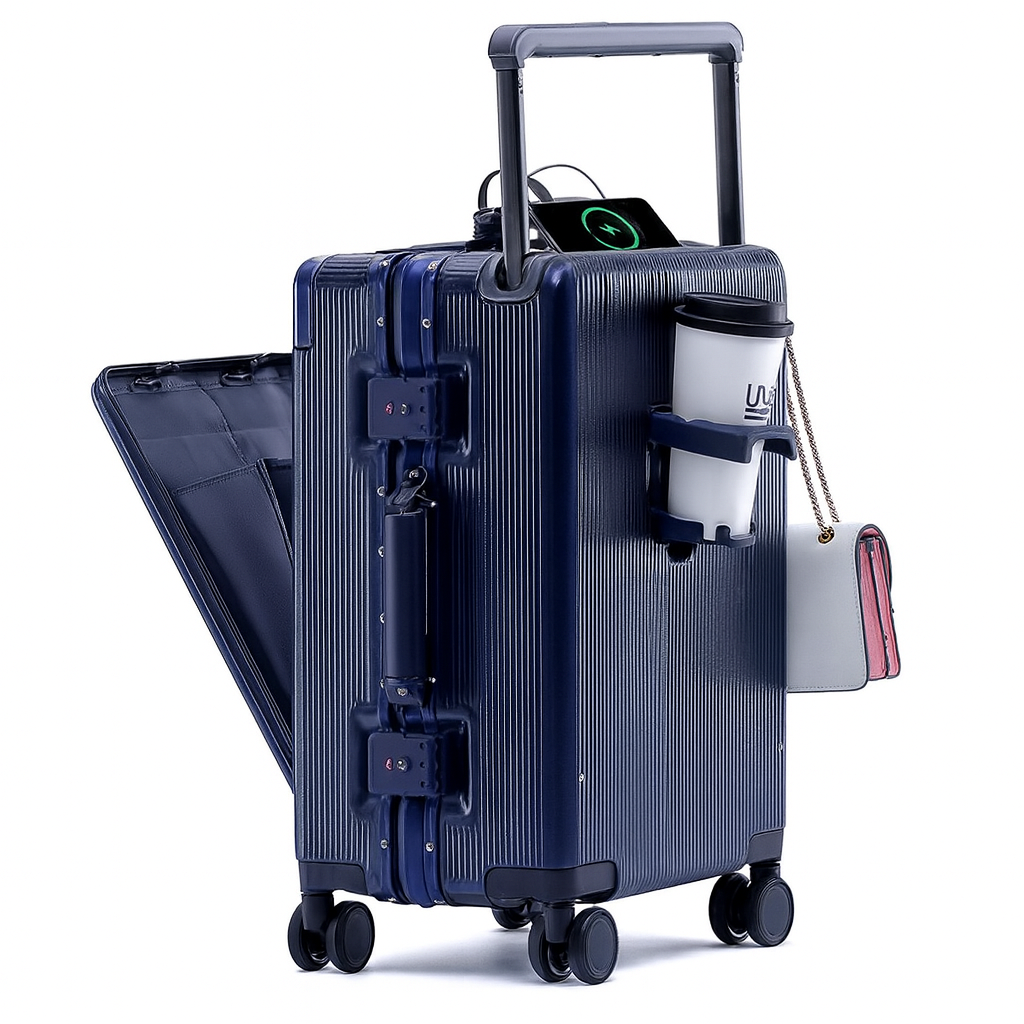 Valise de voyage Premium Multi-Fonction avec sécurité totale 20 inch