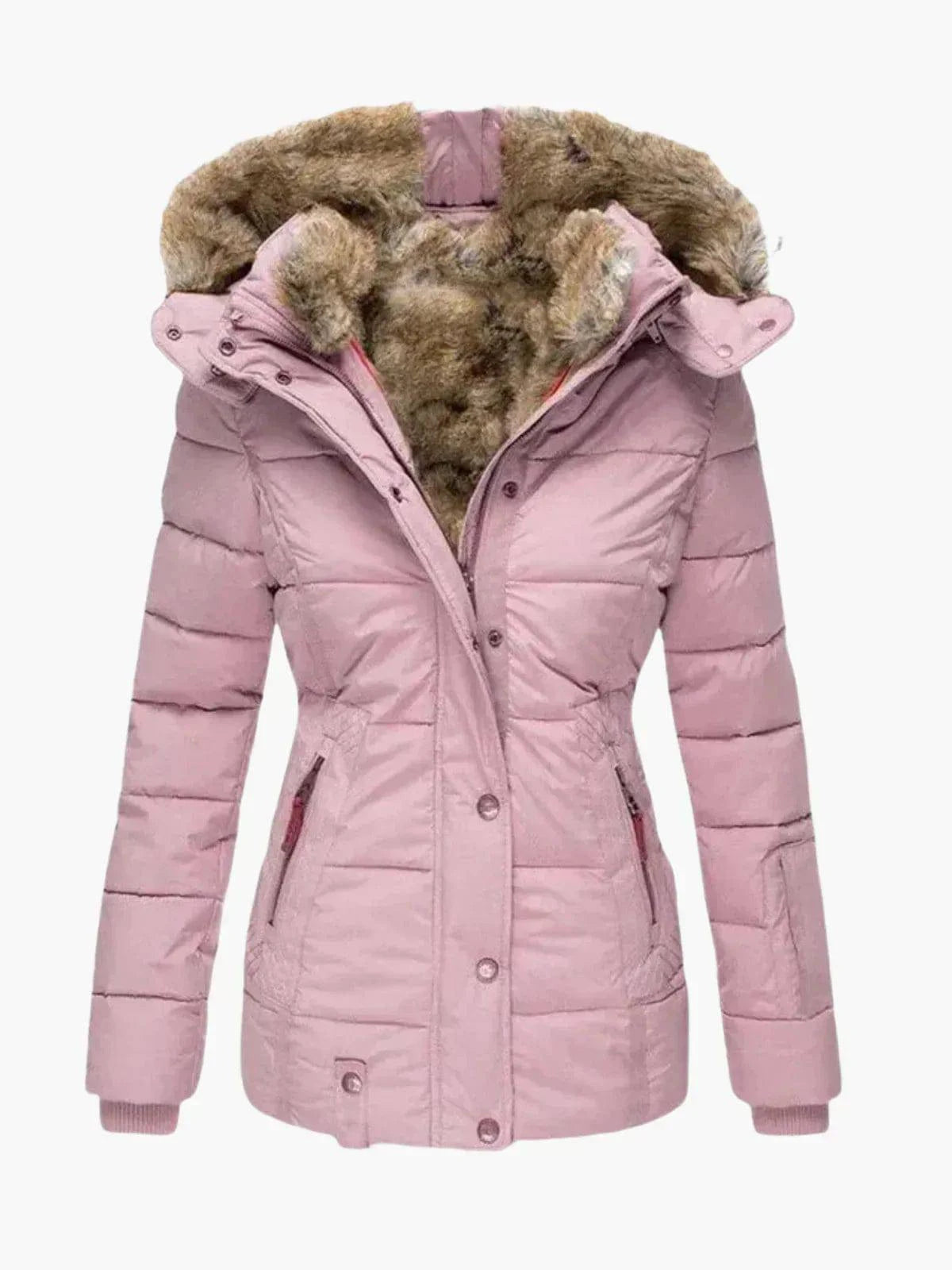 Anna | Veste d'hiver en fourrure