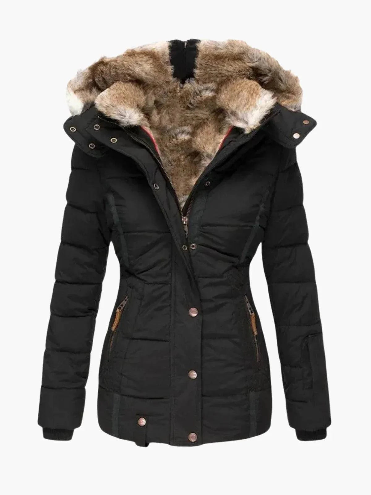 Anna | Veste d'hiver en fourrure