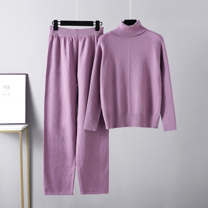 Lenoir™ | Ensemble deux pièces Lounge en tricot torsadé