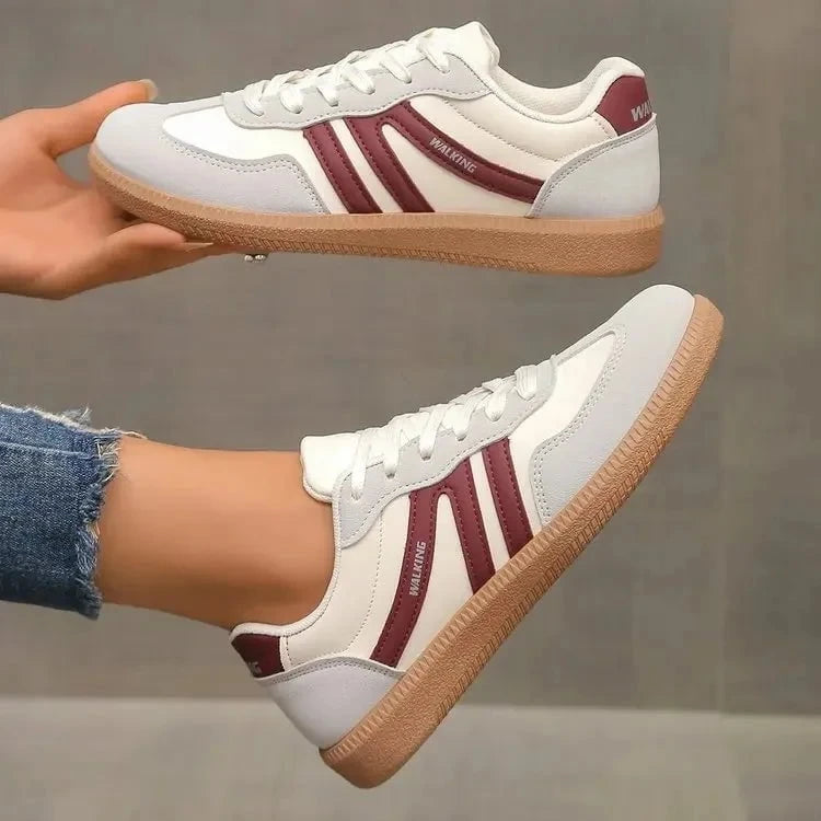 Dequn™ – Baskets Rétro pour Femmes au Style et Confort Inégalés