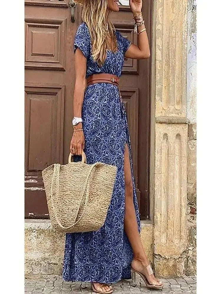 Robe Fleurie Amaya – L’Été en Version Bohème Chic