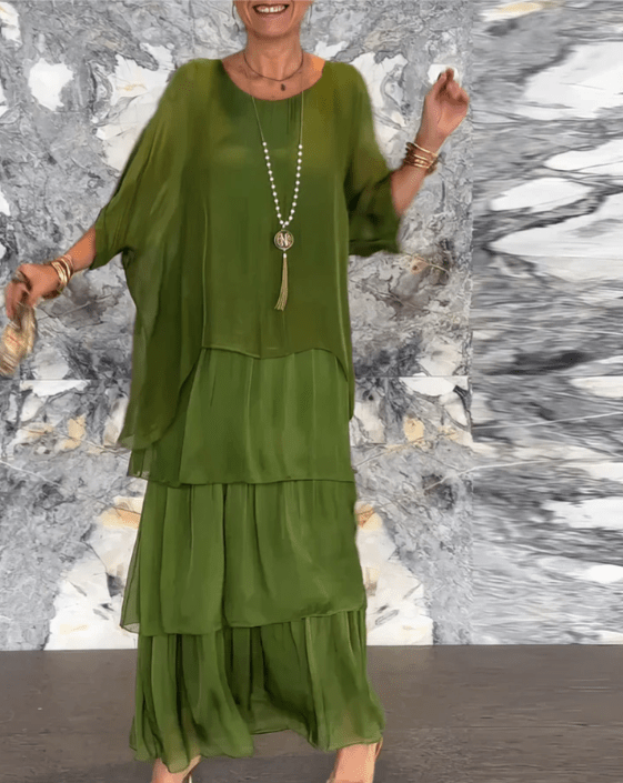 Lenoir™ | Robe longue et fluide avec style
