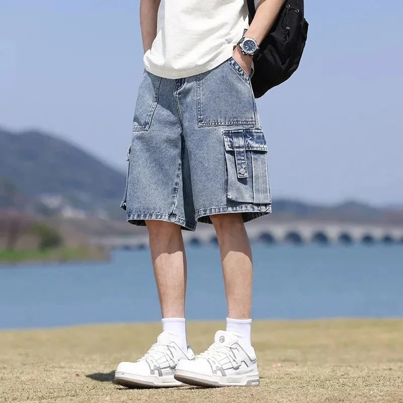 Malo™ – Le Cargo Denim Oversize pour un Look 100% Street