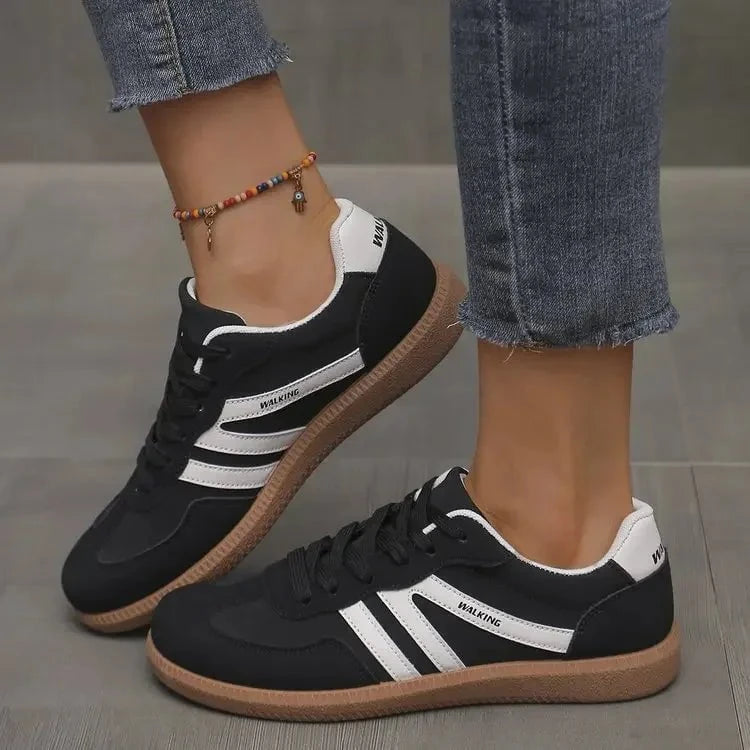 Dequn™ – Baskets Rétro pour Femmes au Style et Confort Inégalés