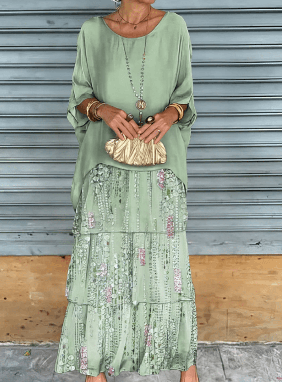 Lenoir™ | Robe longue et fluide avec style