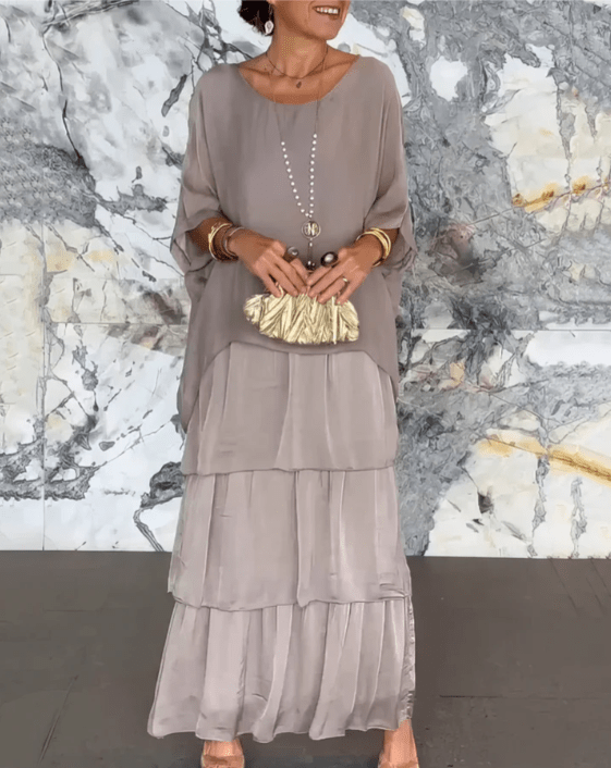Lenoir™ | Robe longue et fluide avec style