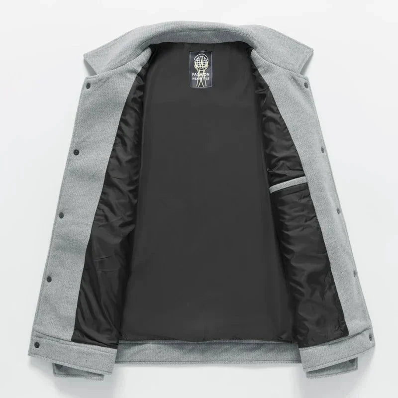 Adrien™ – Veste urbaine mixte cachemire