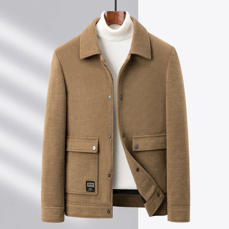 Adrien™ – Veste urbaine mixte cachemire