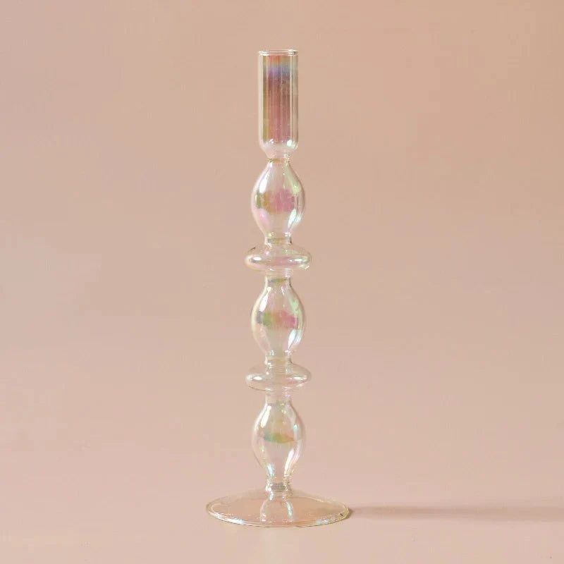 Bougeoirs & Vases en Cristal – Œuvres soufflées à la main
