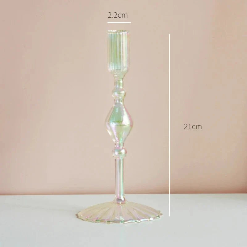 Bougeoirs & Vases en Cristal – Œuvres soufflées à la main
