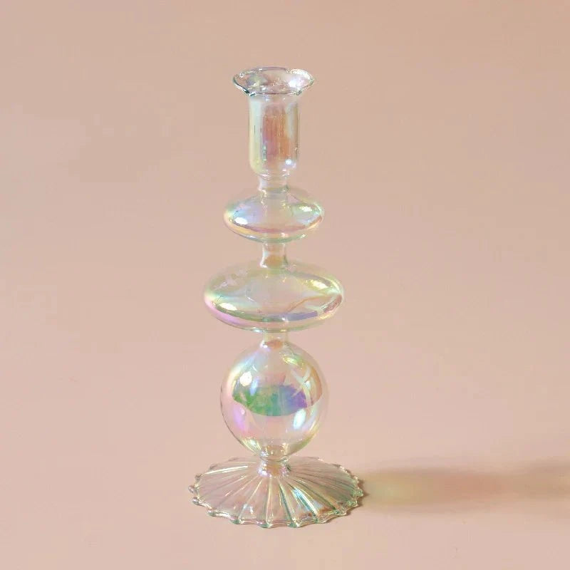 Bougeoirs & Vases en Cristal – Œuvres soufflées à la main