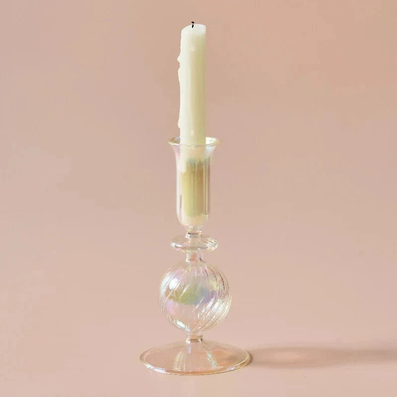 Bougeoirs & Vases en Cristal – Œuvres soufflées à la main