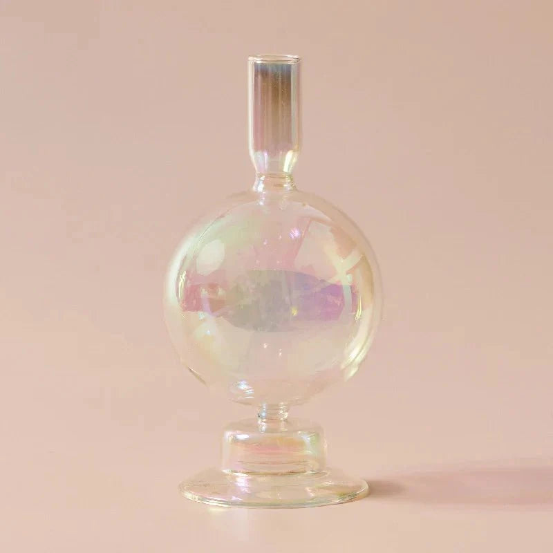 Bougeoirs & Vases en Cristal – Œuvres soufflées à la main