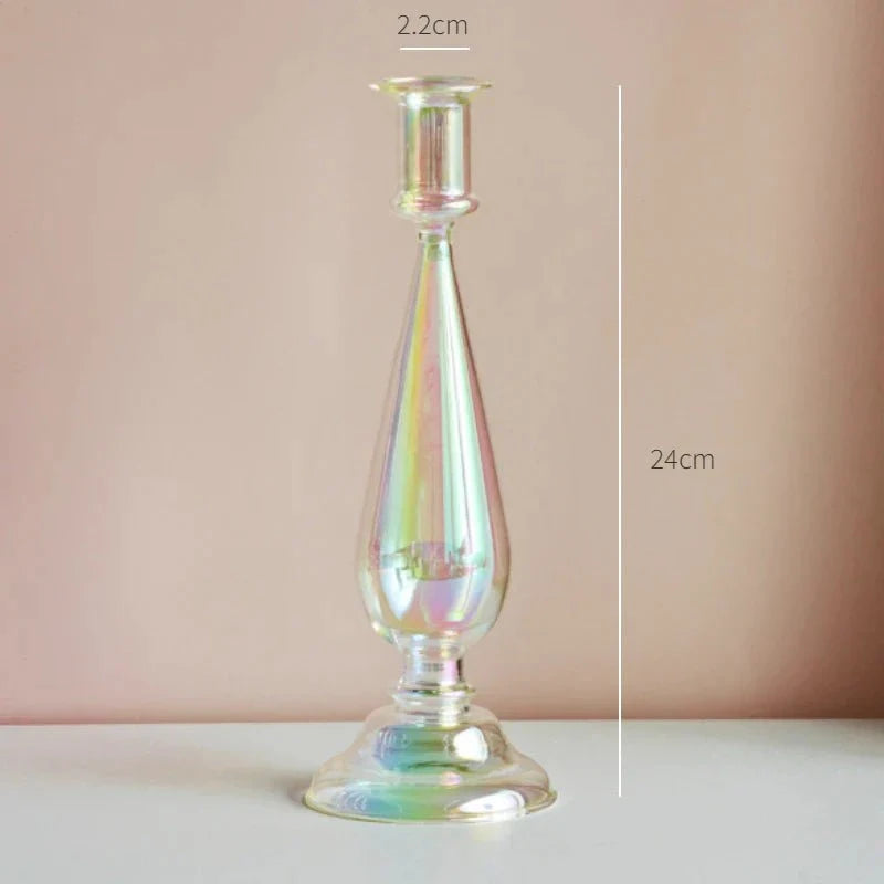 Bougeoirs & Vases en Cristal – Œuvres soufflées à la main