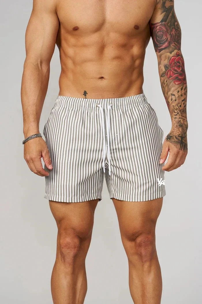Émile™ – Le Short de Bain Rayé qui Allie Style et Confort
