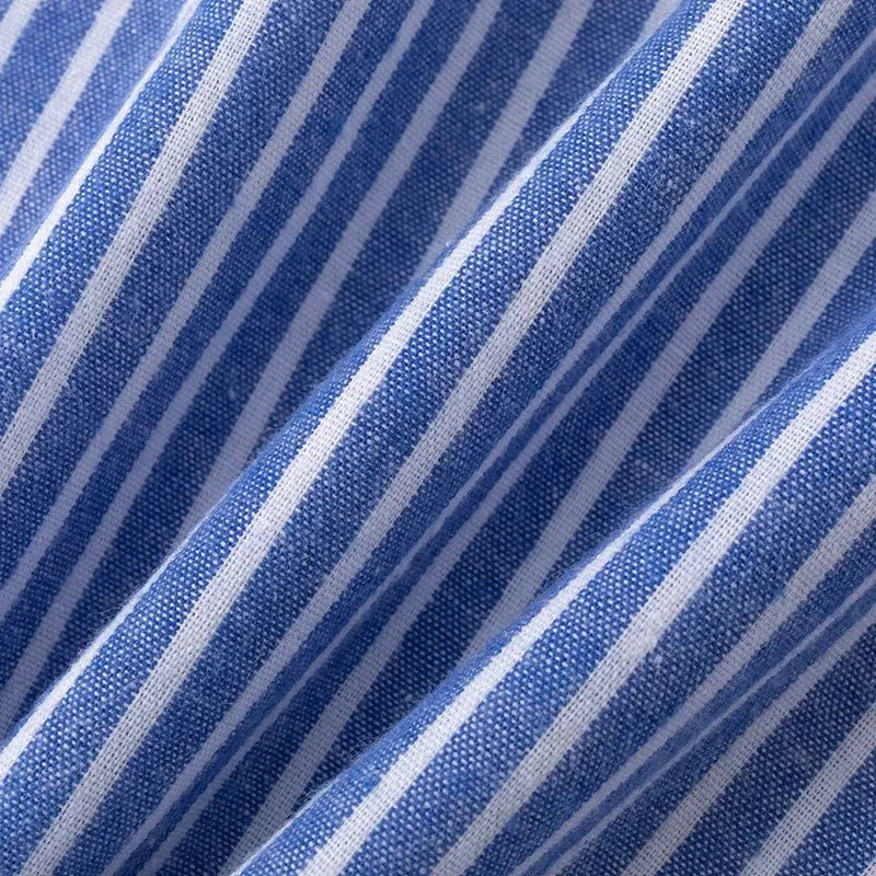 Léo™ – Chemise rayée en coton