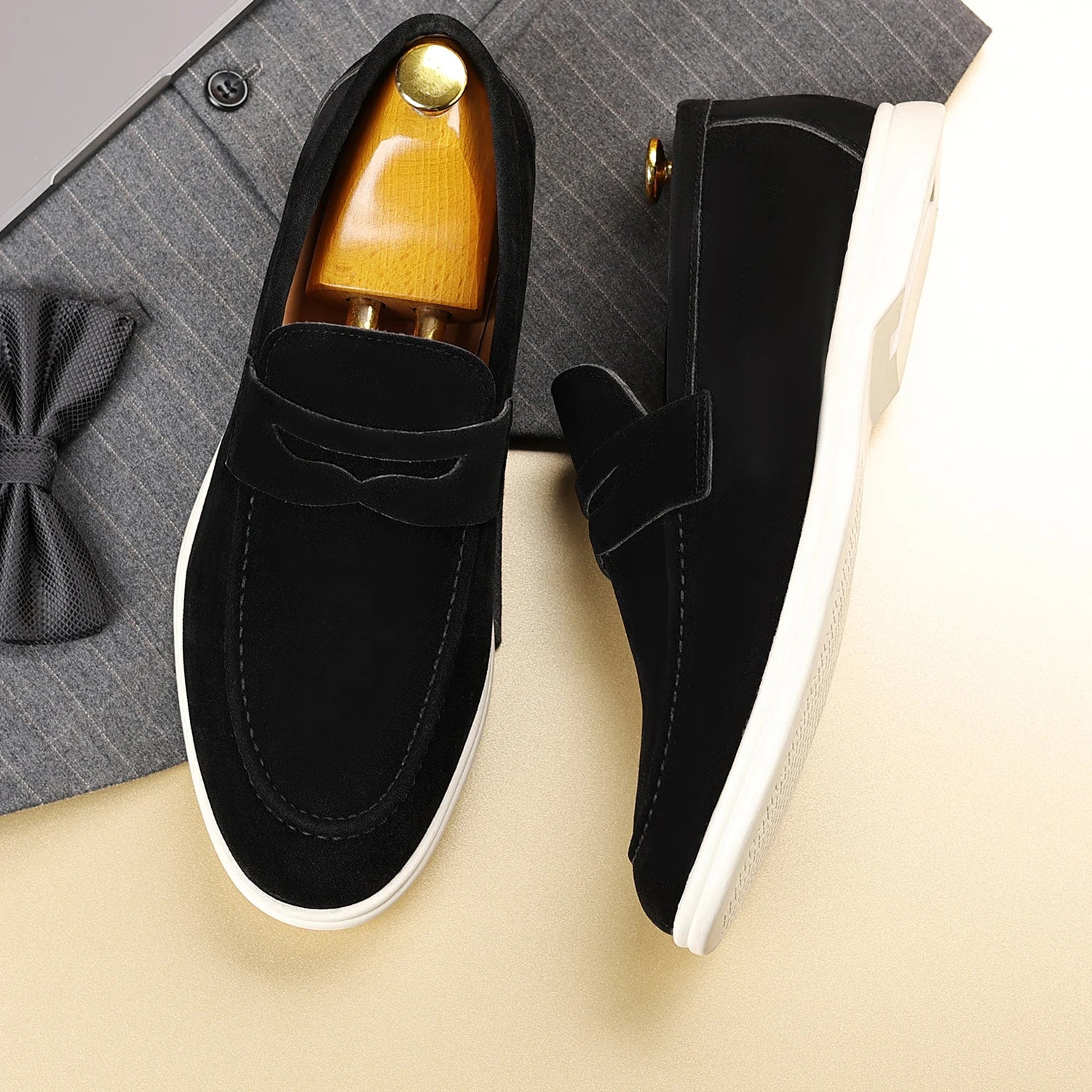 Élan™ – Mocassins Homme Élégants à Enfiler
