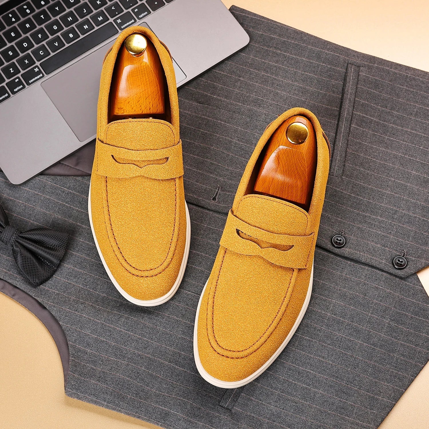 Élan™ – Mocassins Homme Élégants à Enfiler