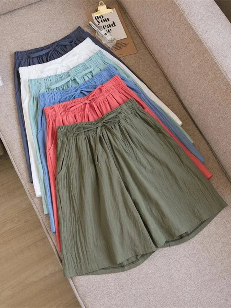 Shorts Coton Breezy Days – Confort Absolu à Chaque Pas