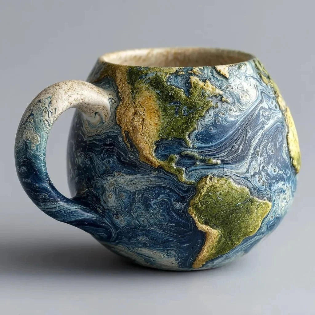 Cosmos en Main™ – Collection de tasses 3D inspirées des planètes