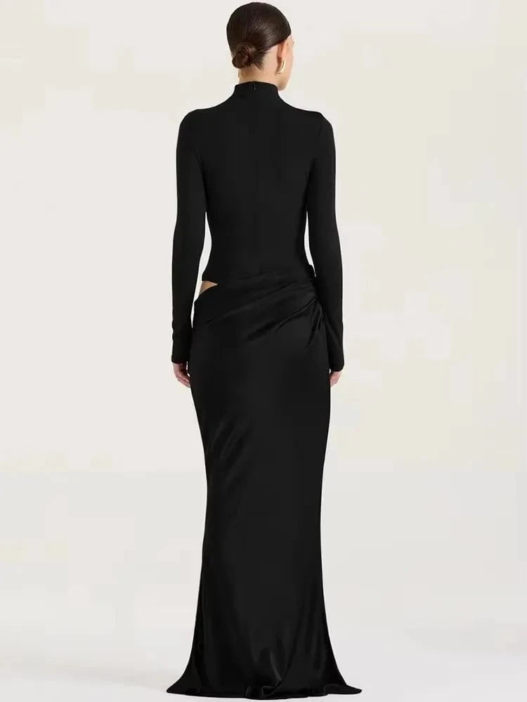 Aurélie™ – Robe de Soirée Satinée Asymétrique