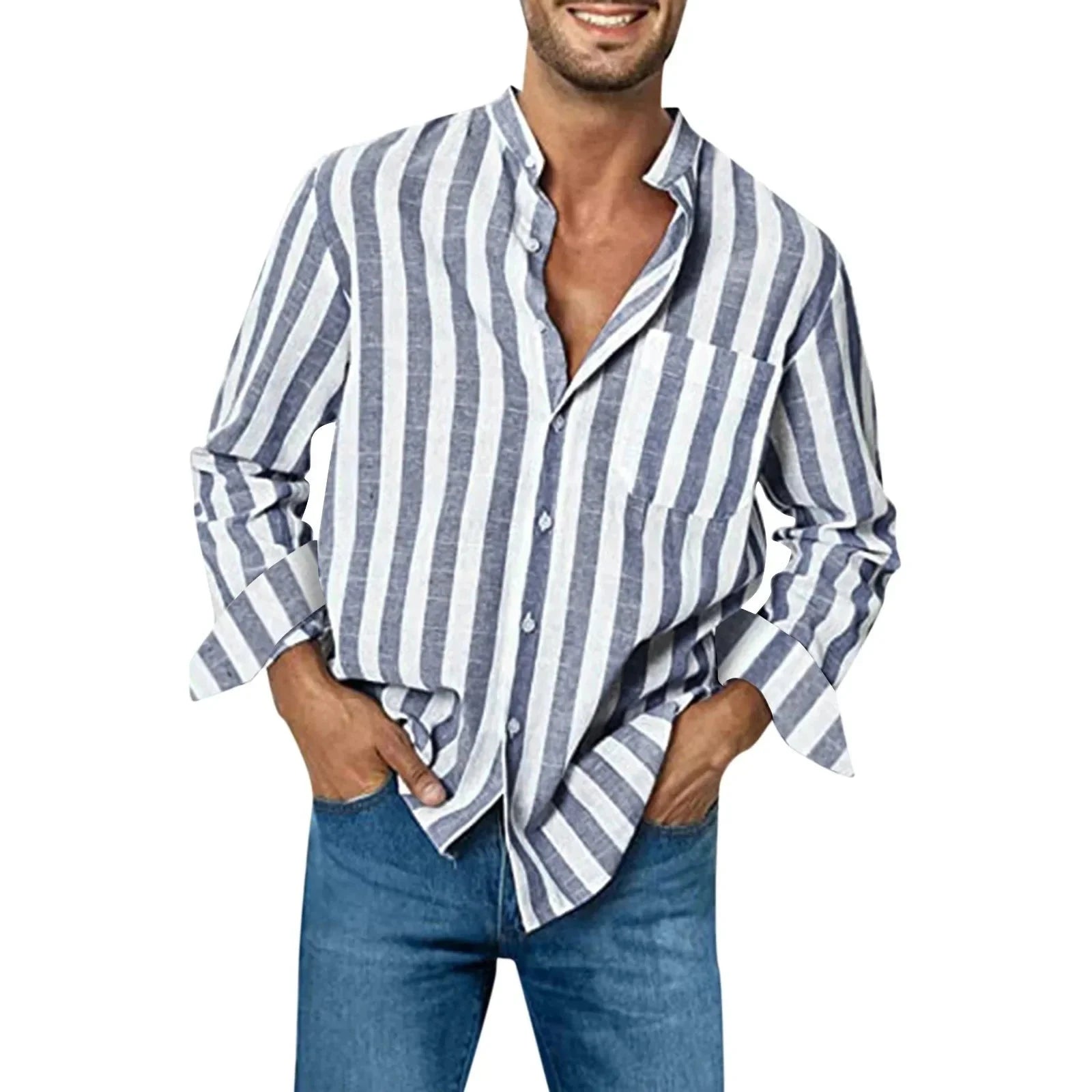 Matéo™ – La chemise en lin qui respire l’élégance décontractée