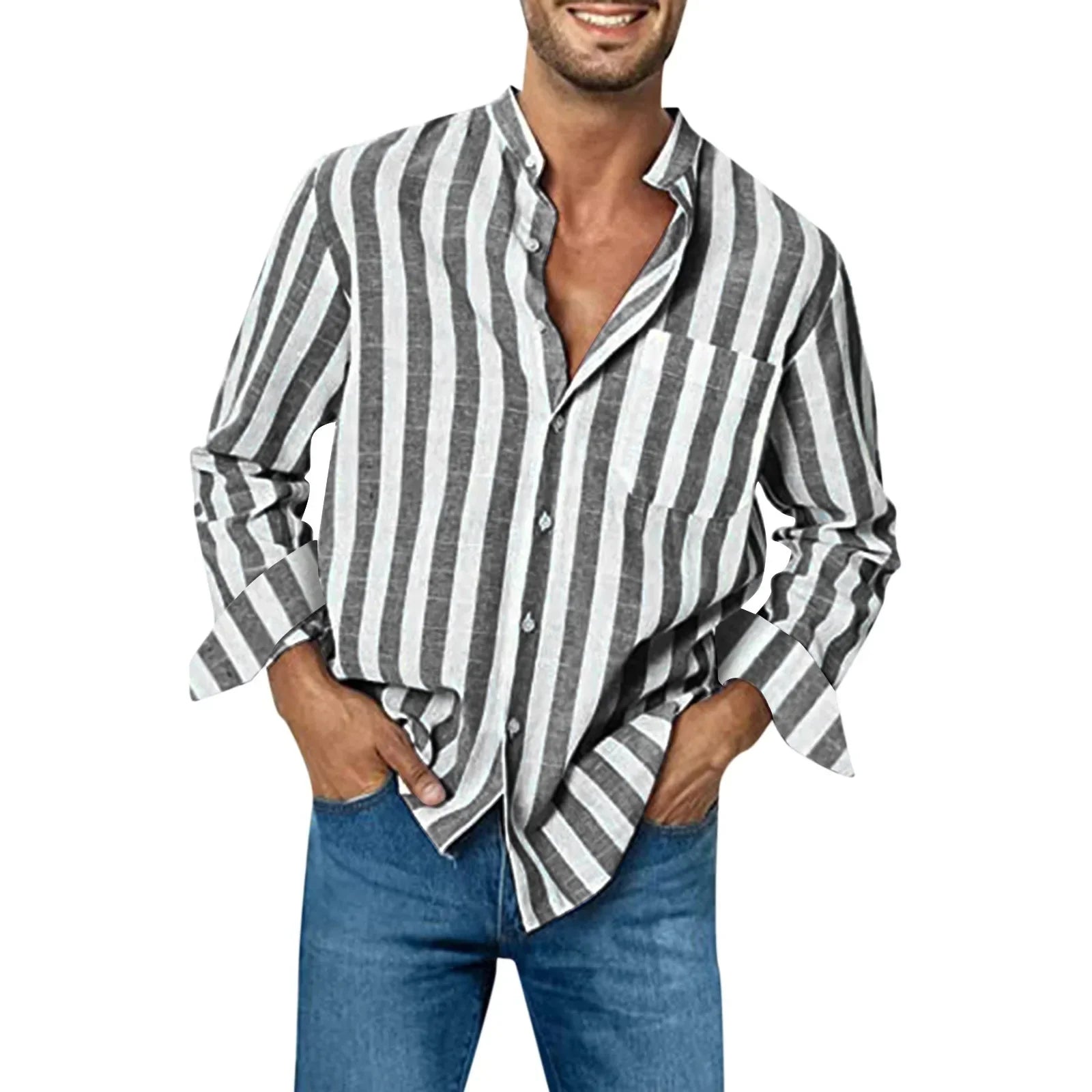 Matéo™ – La chemise en lin qui respire l’élégance décontractée