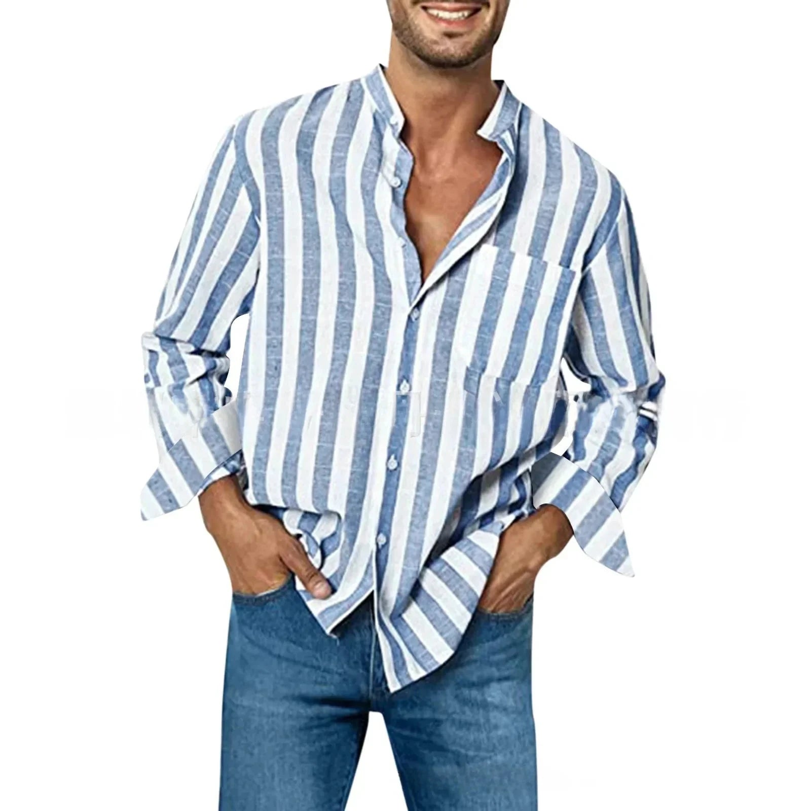 Matéo™ – La chemise en lin qui respire l’élégance décontractée