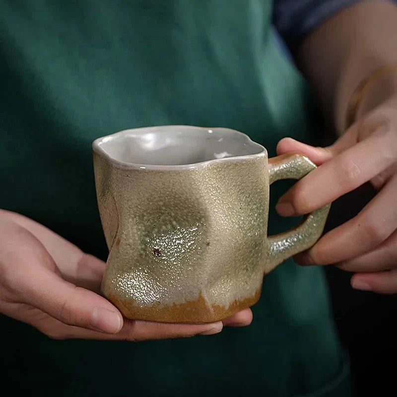 Kyoto Brut™ – Tasses japonaises artisanales en céramique naturelle