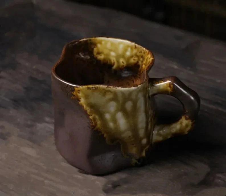 Kyoto Brut™ – Tasses japonaises artisanales en céramique naturelle