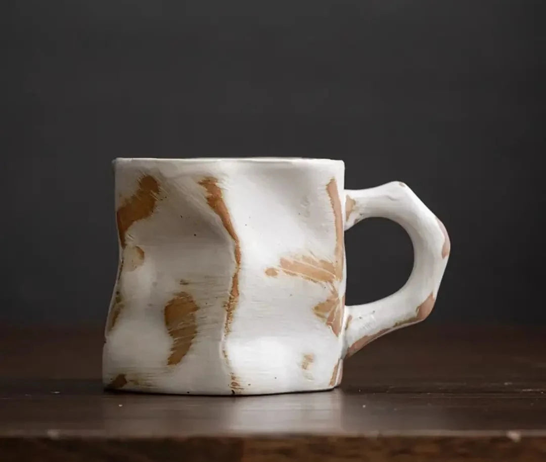 Kyoto Brut™ – Tasses japonaises artisanales en céramique naturelle