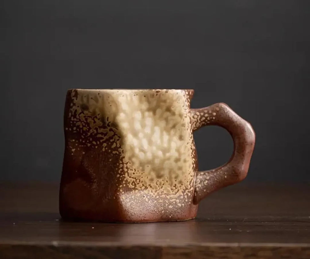 Kyoto Brut™ – Tasses japonaises artisanales en céramique naturelle