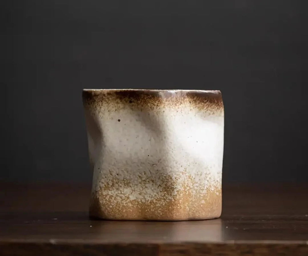 Kyoto Brut™ – Tasses japonaises artisanales en céramique naturelle