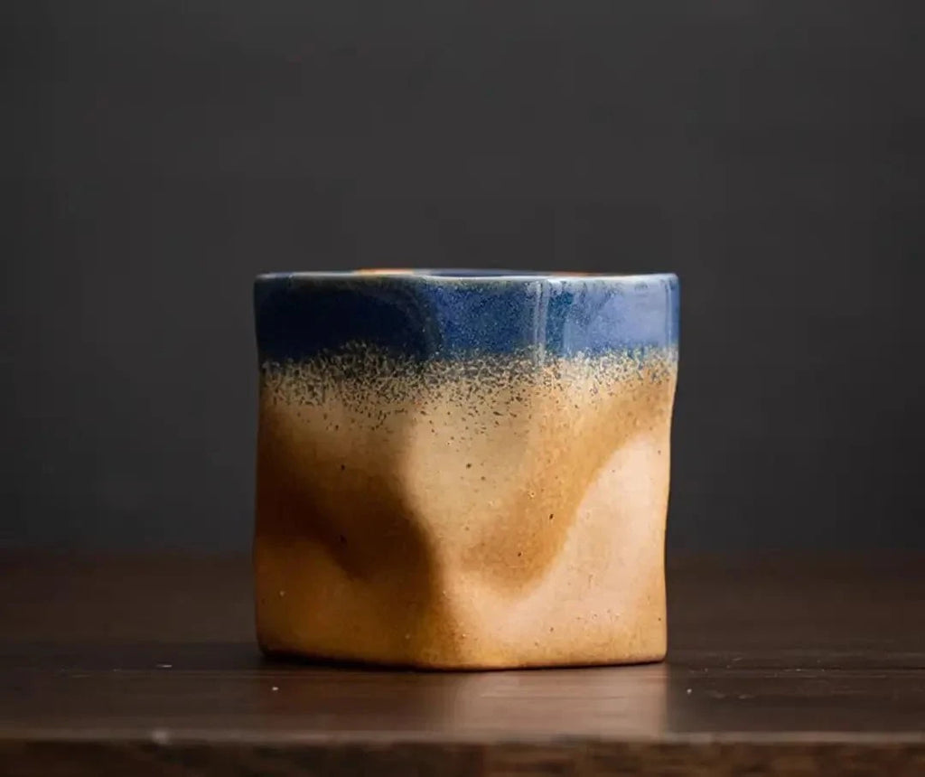 Kyoto Brut™ – Tasses japonaises artisanales en céramique naturelle