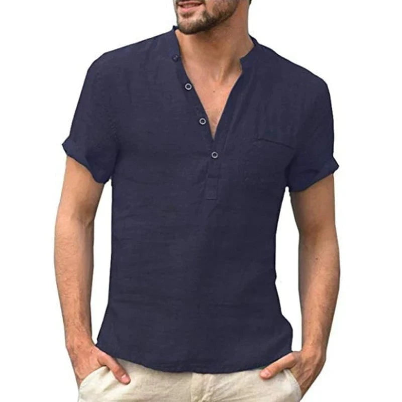 Chemise Léo™ – Fraîcheur Naturelle, Style Authentique