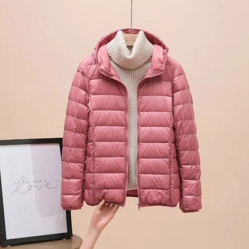 Clémence™ – Doudoune légère imperméable avec capuche