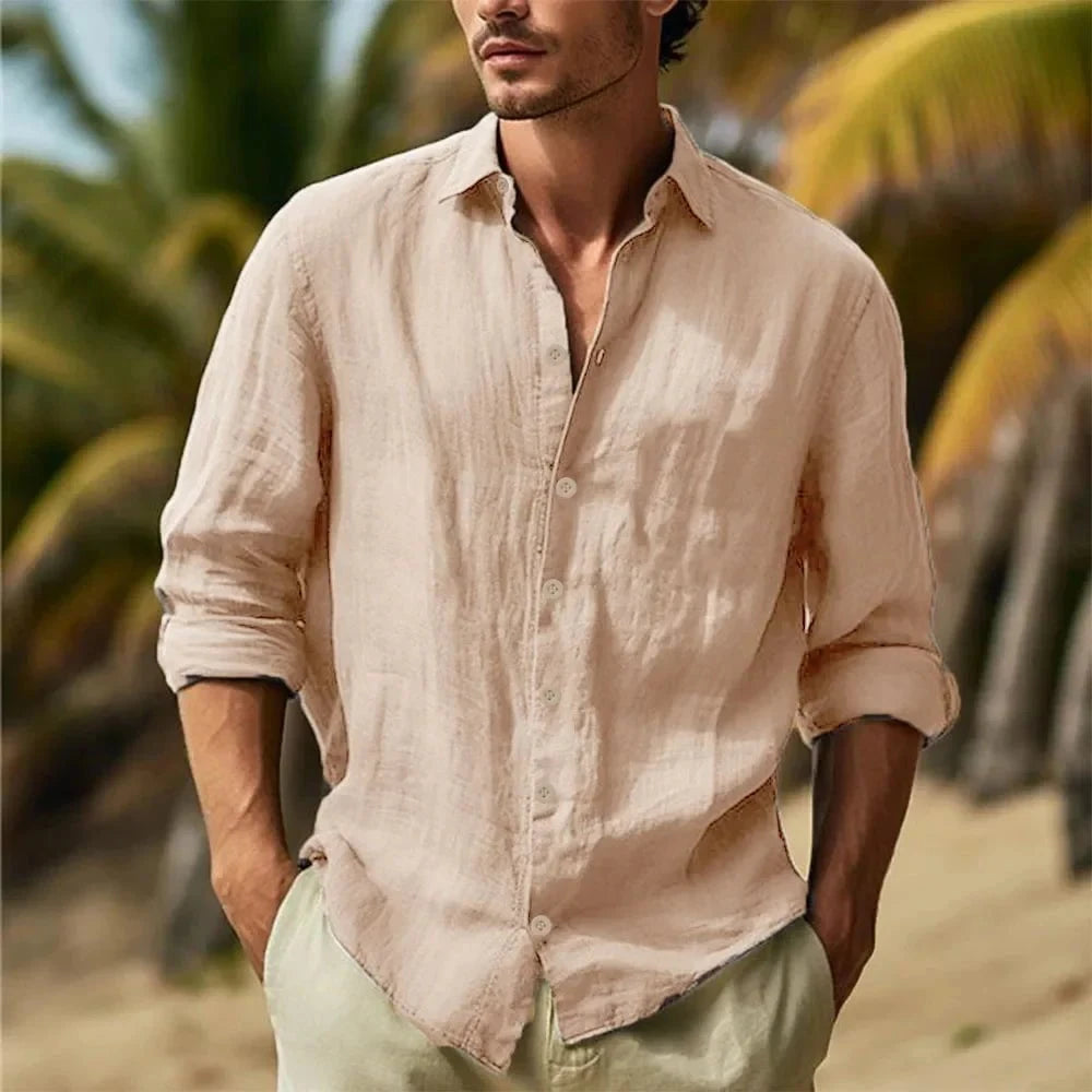 Elias™ – La Chemise Légère Qui Incarne l'Été Masculin Par Excellence