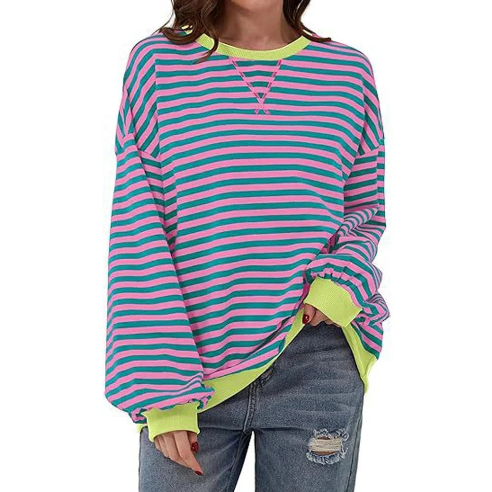 Éloïse™ – Pull rayé oversize