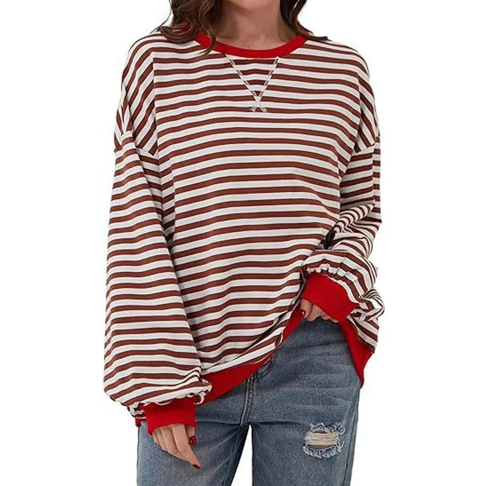 Éloïse™ – Pull rayé oversize