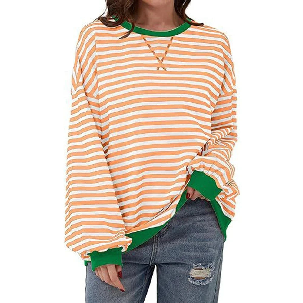 Éloïse™ – Pull rayé oversize