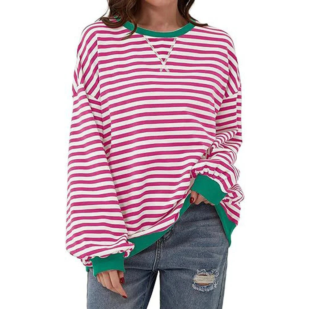 Éloïse™ – Pull rayé oversize