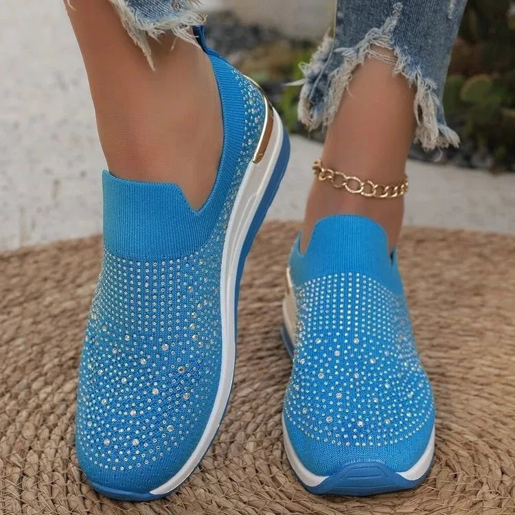 Éliane™ – Les sneakers orthopédiques glamour sans lacets